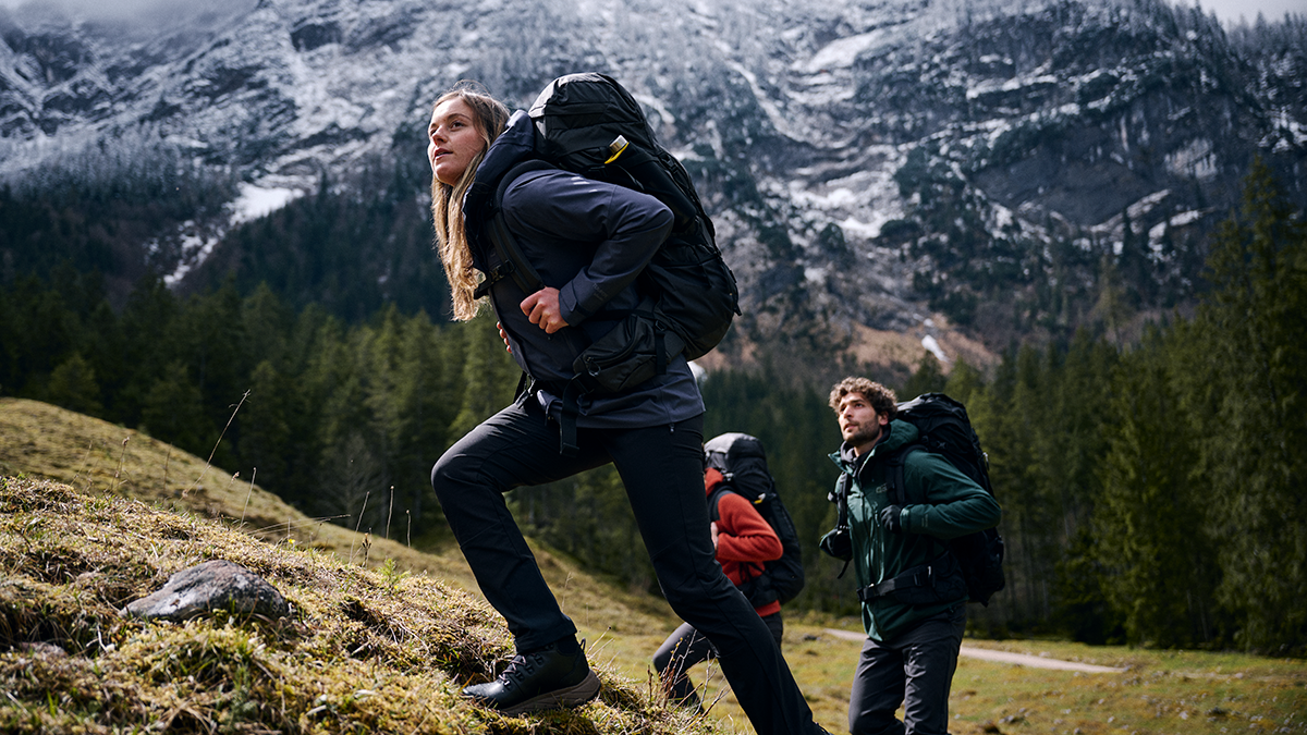 Trekkingowy plecak dla kobiet Jack Wolfskin Highland Trail 50+5